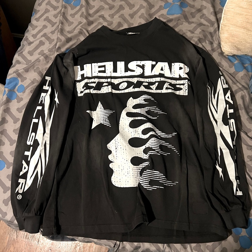 hellstar sport longsleeve shirt 1:1